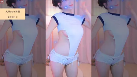 AfreecaTV雷英后背摇加特林热舞20240104舞蹈剪辑
